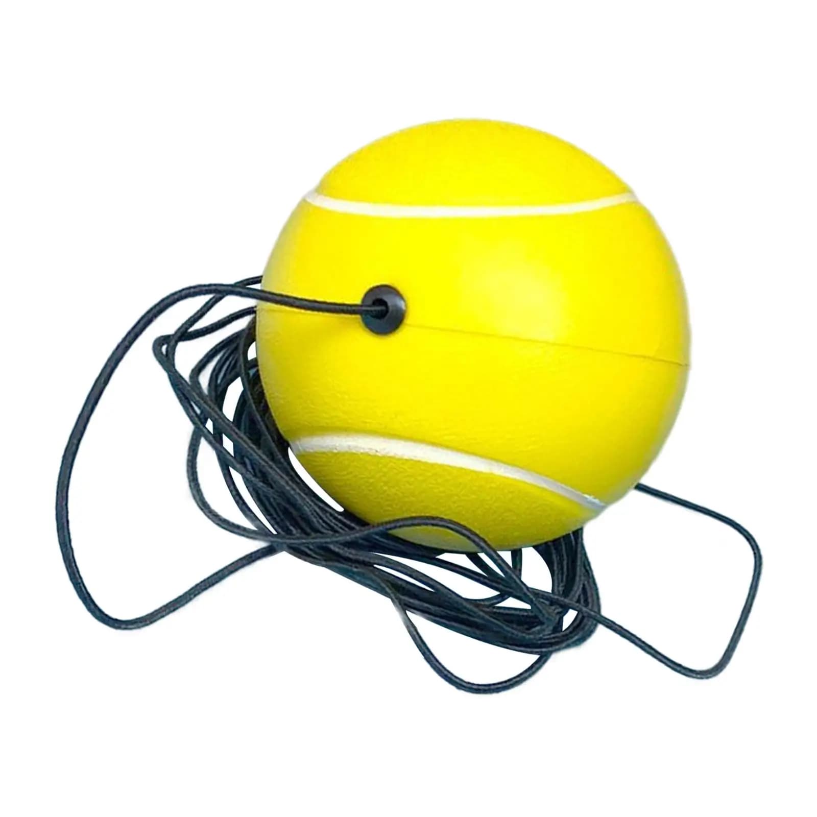 Self Practice Tennis Training Ball with PU Elastic Cord Rope Durable Gear for Beginner Players Sports Accessories
