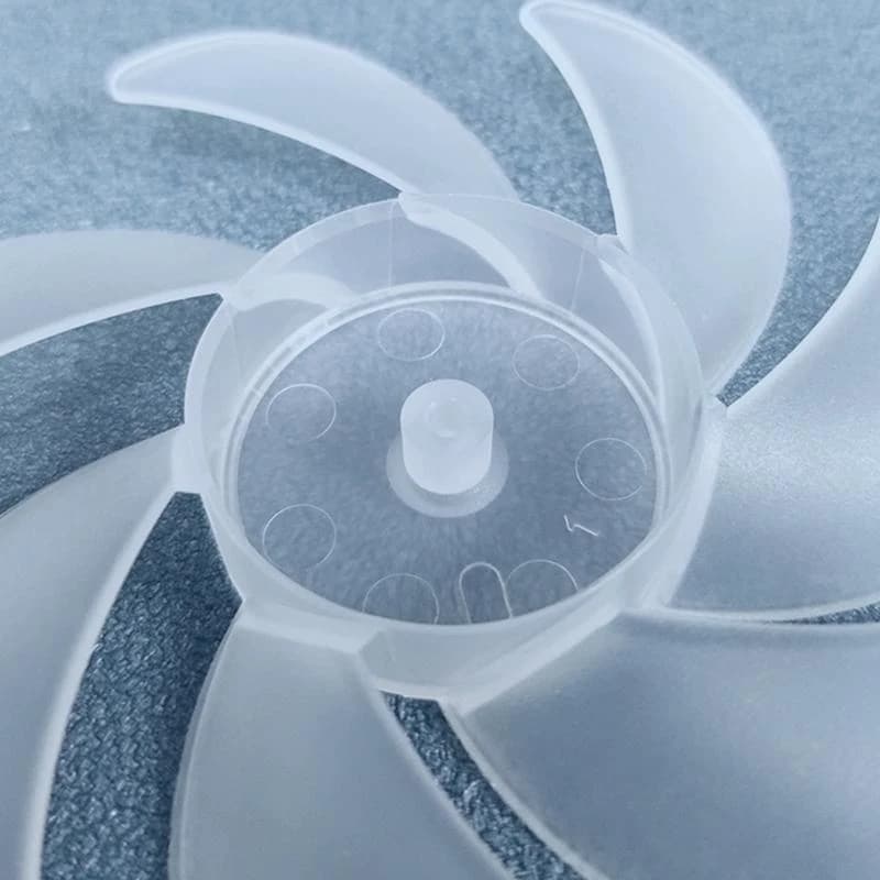 Q2Q4 Ventola in plastica ricambio per ventola a 7 foglie per asciugacapelli elettrico domestico
