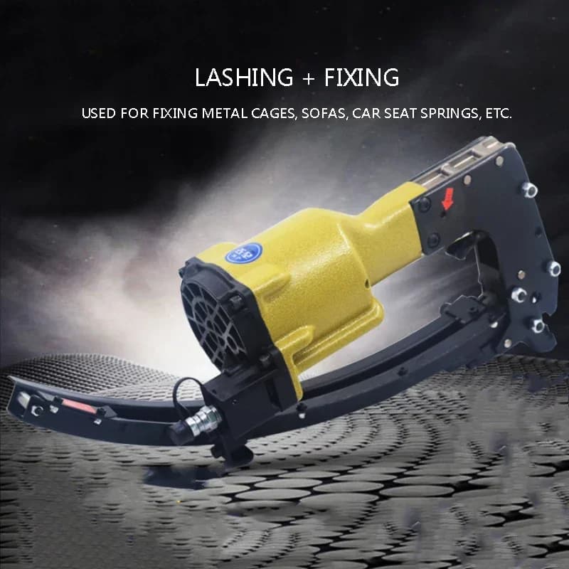 Pneumatic Clamp Gun Mattress Bed Net Cushion Clamp Gun Ground Cage Fishing Net Fastener Clamp Gun