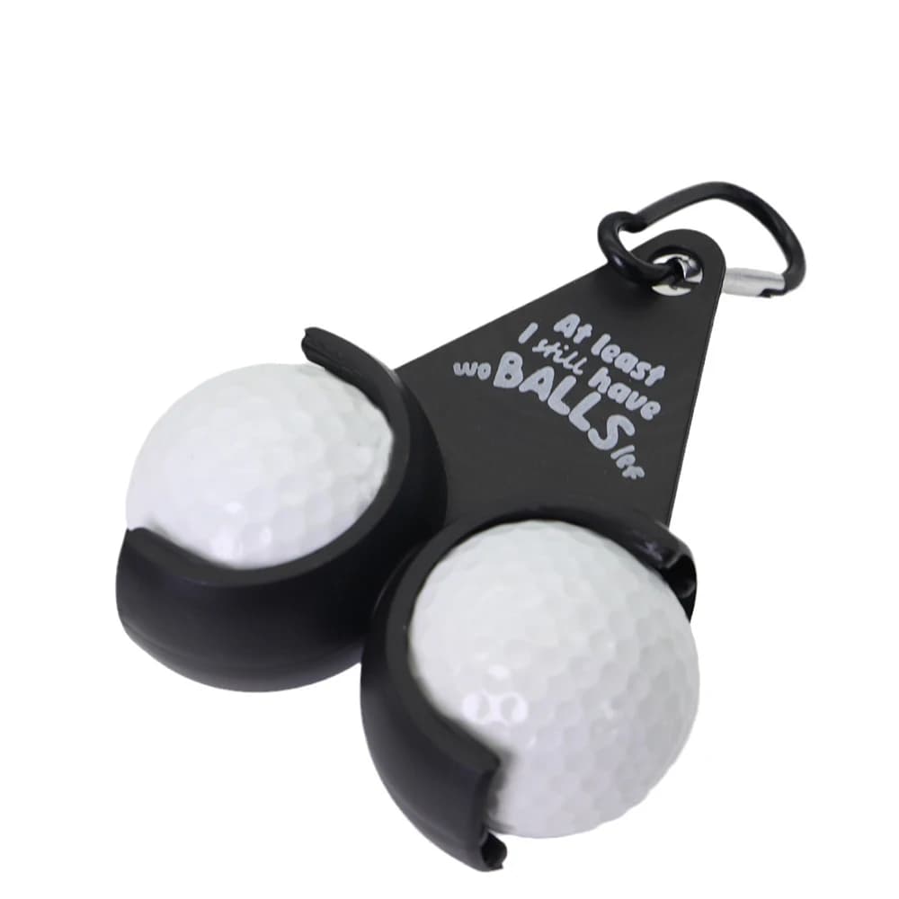 Mini borsa per palline portachiavi da golf Porta palline da golf portatile Organizzatore per palline da golf con moschettone Accessori da golf Forniture Nave di caduta