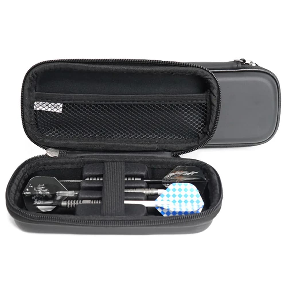 Custodia protettiva per freccette in EVA Custodia protettiva per organizer contiene 3 pezzi Aste porta punte per freccette Custodia contenitore portatile Accessori per freccette