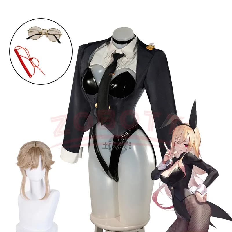 Costume Cosplay Anime NIKKE Victory Goddess Ade Bunny Set Complete Outfit for Role Games Carnival Cosplay SEX