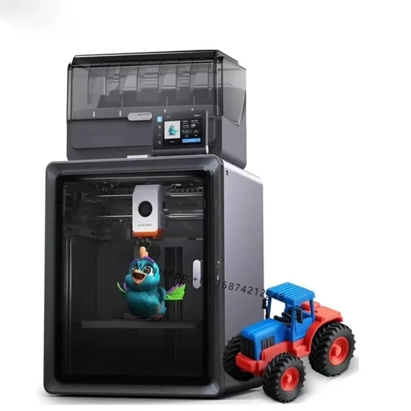S1 Combo SLA LCD 3D Printer Dual Extruder Automatic Resin-Filled Engraved Heated Bed Single Color Platform 1 Year