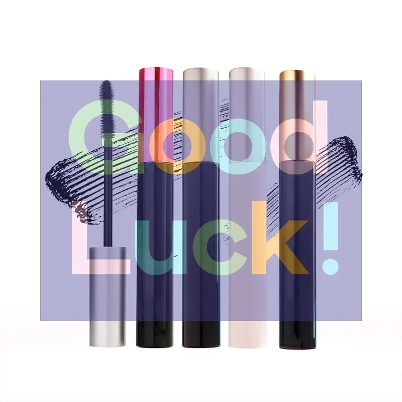 【WA】1 Pezzo Tubo Vuoto per Mascara da 10ML con Spazzolino, Contenitore per Ciglia, Flacone Liquido Ricaricabile, Tubo per Confezionamento Fai-da-te