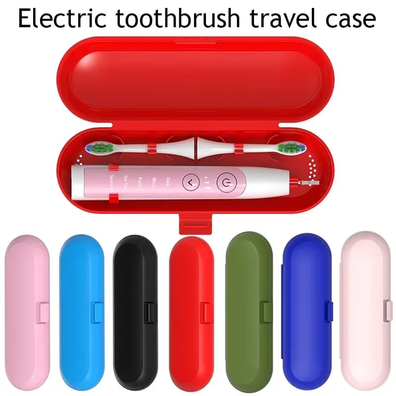 Hot Sale Universal Portable Simple Plastic Electric Toothbrush Case Waterproof Electric Travel Toothbrush Case