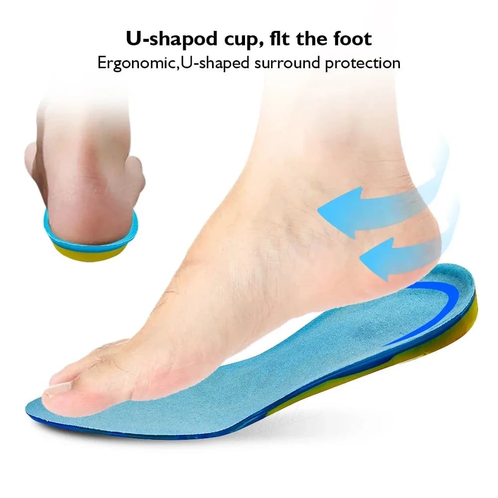 Solette Ortopediche in Gel di Silicone Antiscivolo Morbide per Scarpe Sportive, Massaggianti, per la Cura dei Piedi, con Assorbimento degli Urti, Nuove
