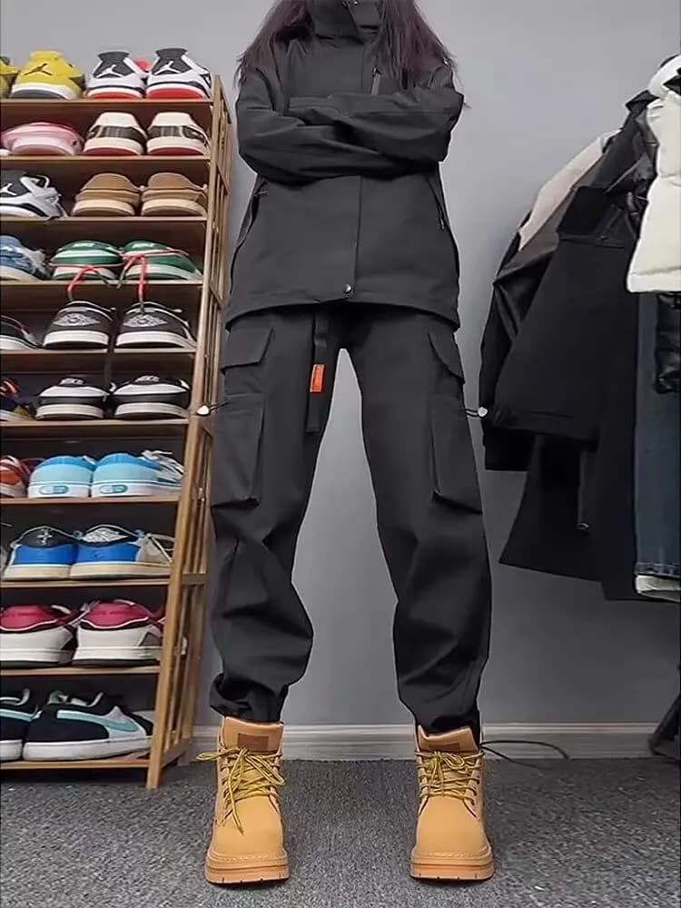 Pantaloni Impermeabili da Escursionismo Primavera Estate, Pantaloni da Lavoro, Stile High Street, in Fibra di Poliestere