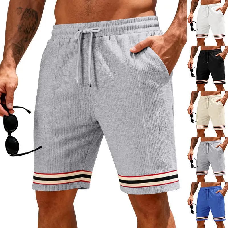 Pantaloncini da corsa da uomo traspiranti e larghi, da cinque pollici, per allenamento basket, sportivi, estivi, casual, comodi e leggeri