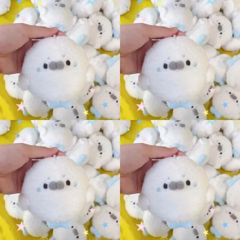 Adorabili Peluche di Animali Marini, Ornamento a Forma di Foca Giocosa, Decorazione per Auto, Accessorio per Zaino, Regalo di Natale