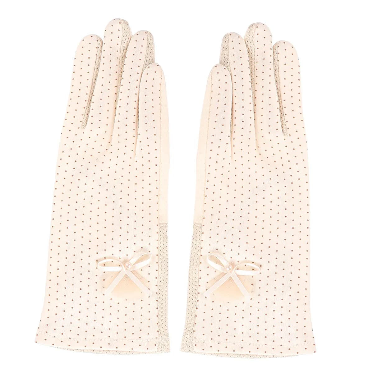 1Pair Premium Touchscreen Sunscreen Gloves for Women Summer Breathable Costume Supplies Stage Wedding