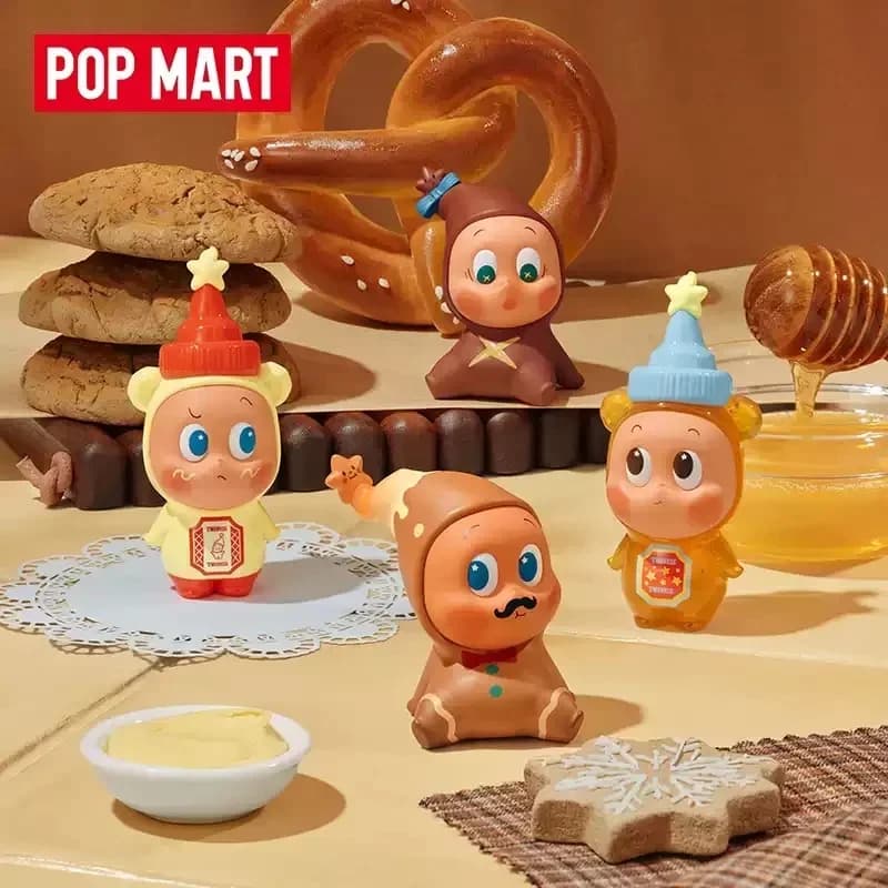POP MART Twinkle Twinkle Crea il tuo gusto Serie Blind Box Guess Bag Giocattoli originali Bambola Cute Anime Figure Ornamenti Regalo
