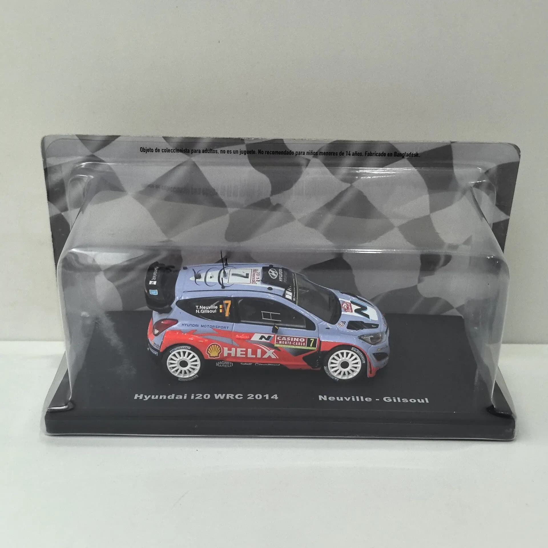 Modellino in Scala 1/43 IXO HYUNDAI I20 WRC # Modellino Auto da Corsa in Lega 5A 7 2021