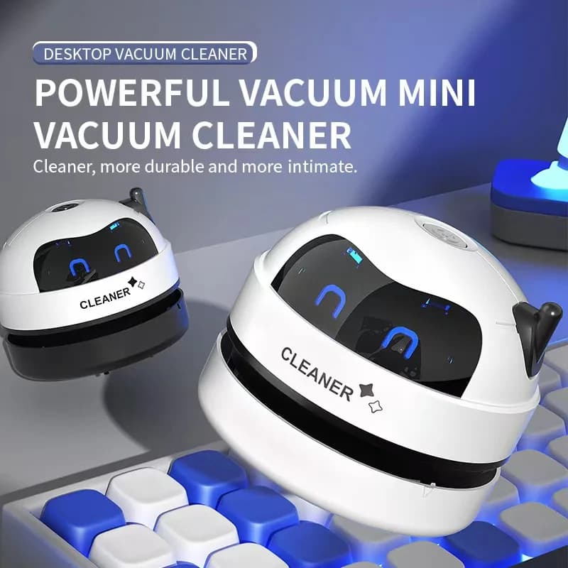 Mini Aspirapolvere Portatile USB per Scrivania, Pulitore per Casa e Ufficio, Aspiratore per Briciole di Matita