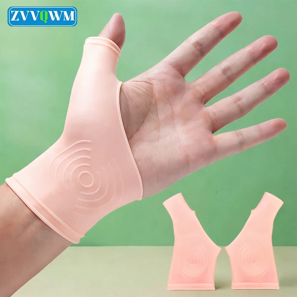 1 Paio di Supporti in Gel per Tunnel Carpale, Supporti per Polso, per Uomini e Donne, per Tenosinovite, Dolori al Polso e al Pollice da Digitazione, Reumatismi, Artrite