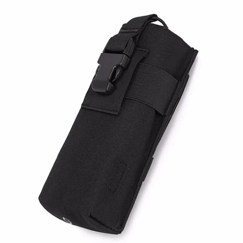 Borsa per Walkie Talkie da Esterno, Porta Bottiglia d'Acqua, Borsa per Radio Portatile, Borsa Tattica Multifunzionale Molle, Accessorio da Viaggio EDC