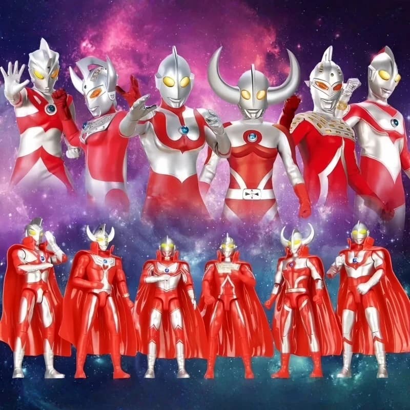 Periferiche Originali Ultraman di Prima Generazione, Action Figure Anime, Modelli di Giocattoli, Regali