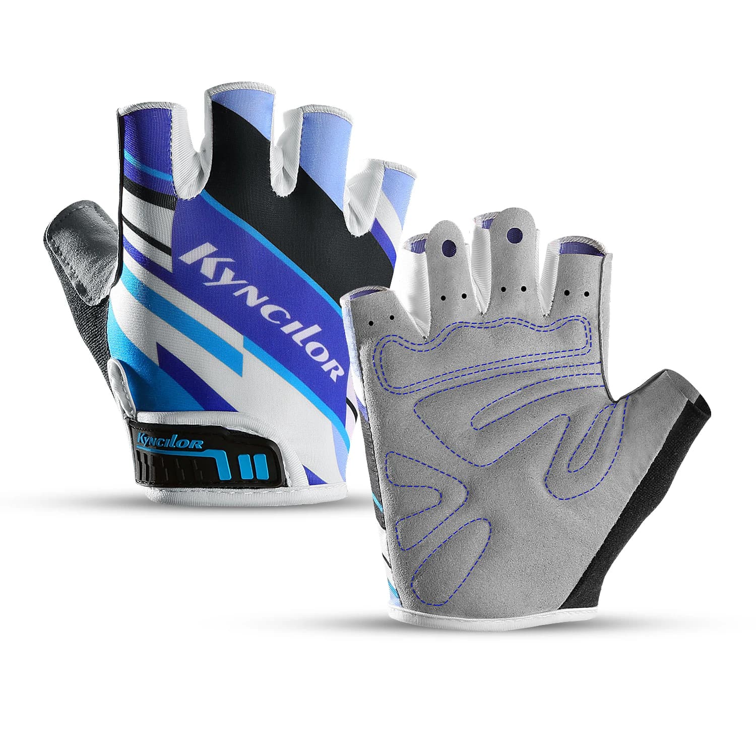 Anti impact cycling gloves in GEL Pad half fingers Sports wear resistance man summer gym Fitness MTB Bike motorcycle gloves