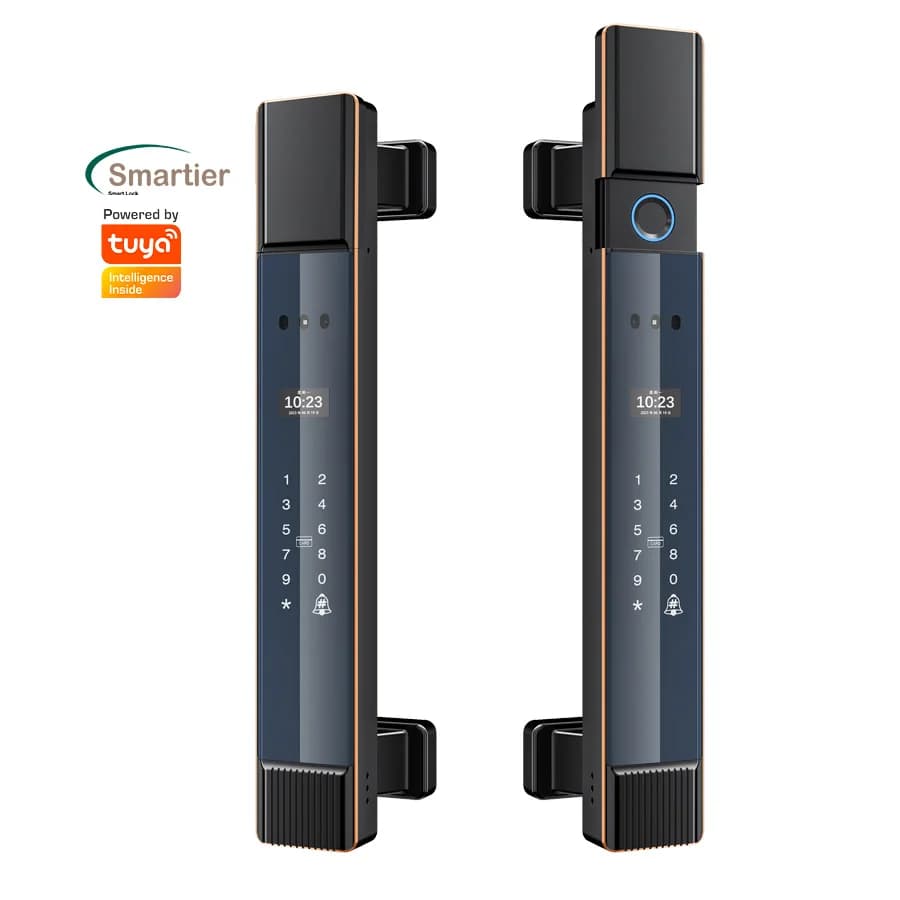 Glomarket Fechadura Impermeabile Face Palm Print Serratura elettronica biometrica Corpo Impronta digitale digitale Tuya Smart Door Lock