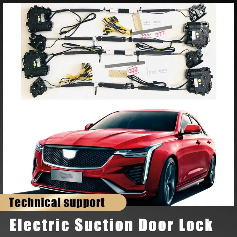 Smart Auto Electric Suction Door Lock for Cadillac CT4 Automatic Soft Close Door Super Silence Car Vehicle Door