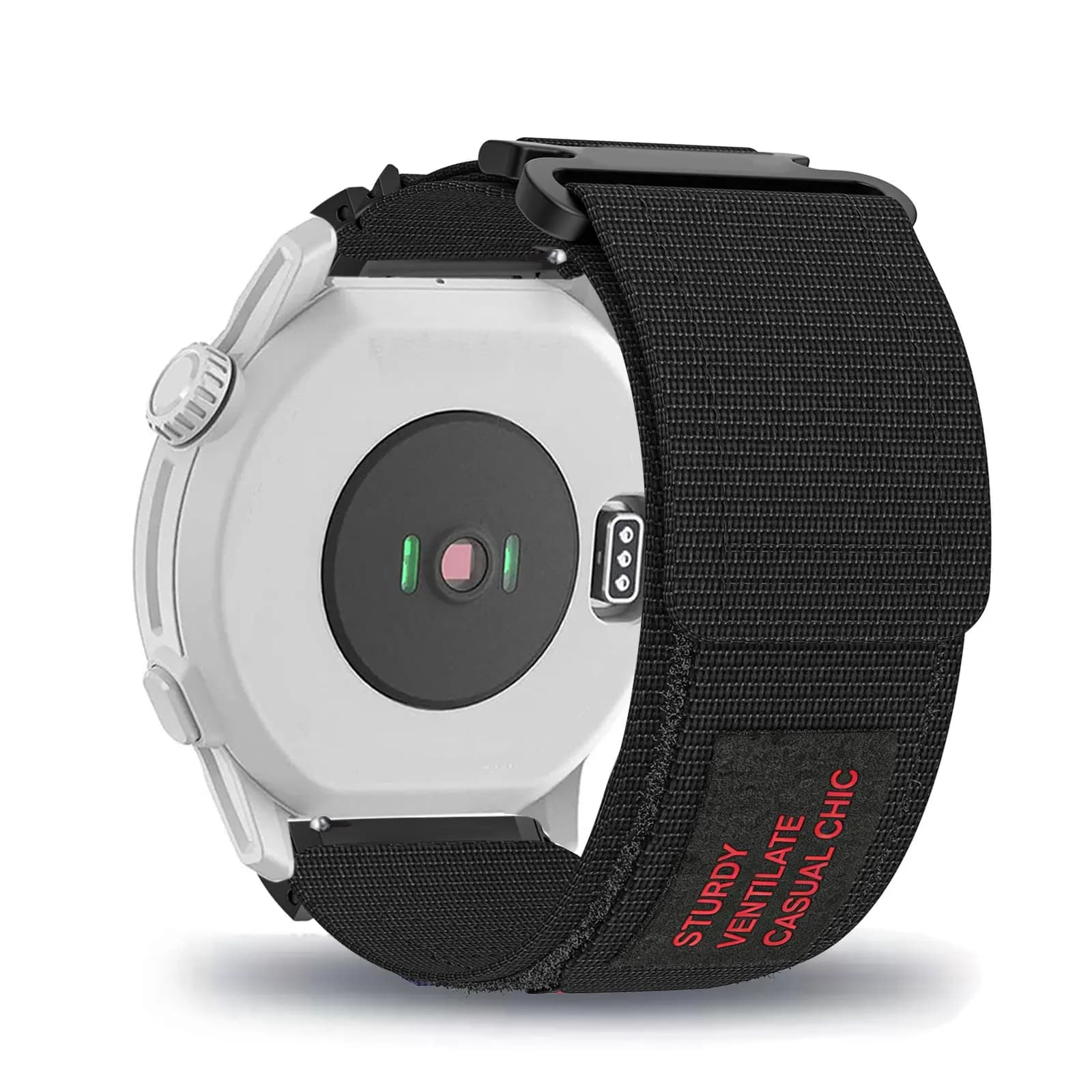 Cinturini in nylon con velcro per COROS PACE 2/APEX 2/APEX 42mm per uomo e donna