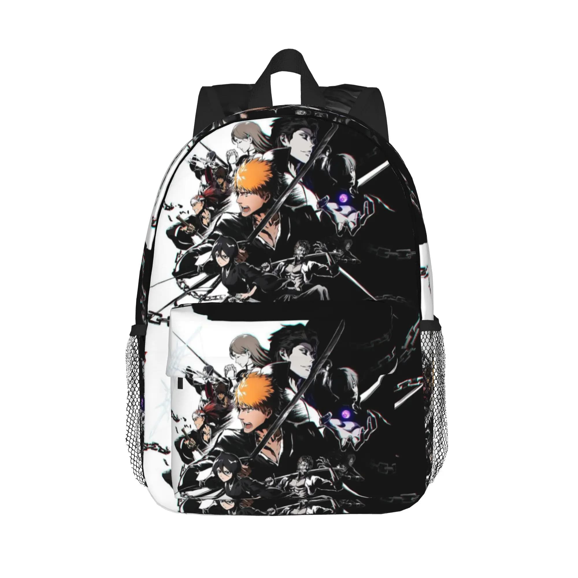Ichigo Kurosaki Bleach‌ Anime Backpack Hot Sale Daypack Large Capacity Boys Girls BookBag Shoulder Bags for Men Women School Bag