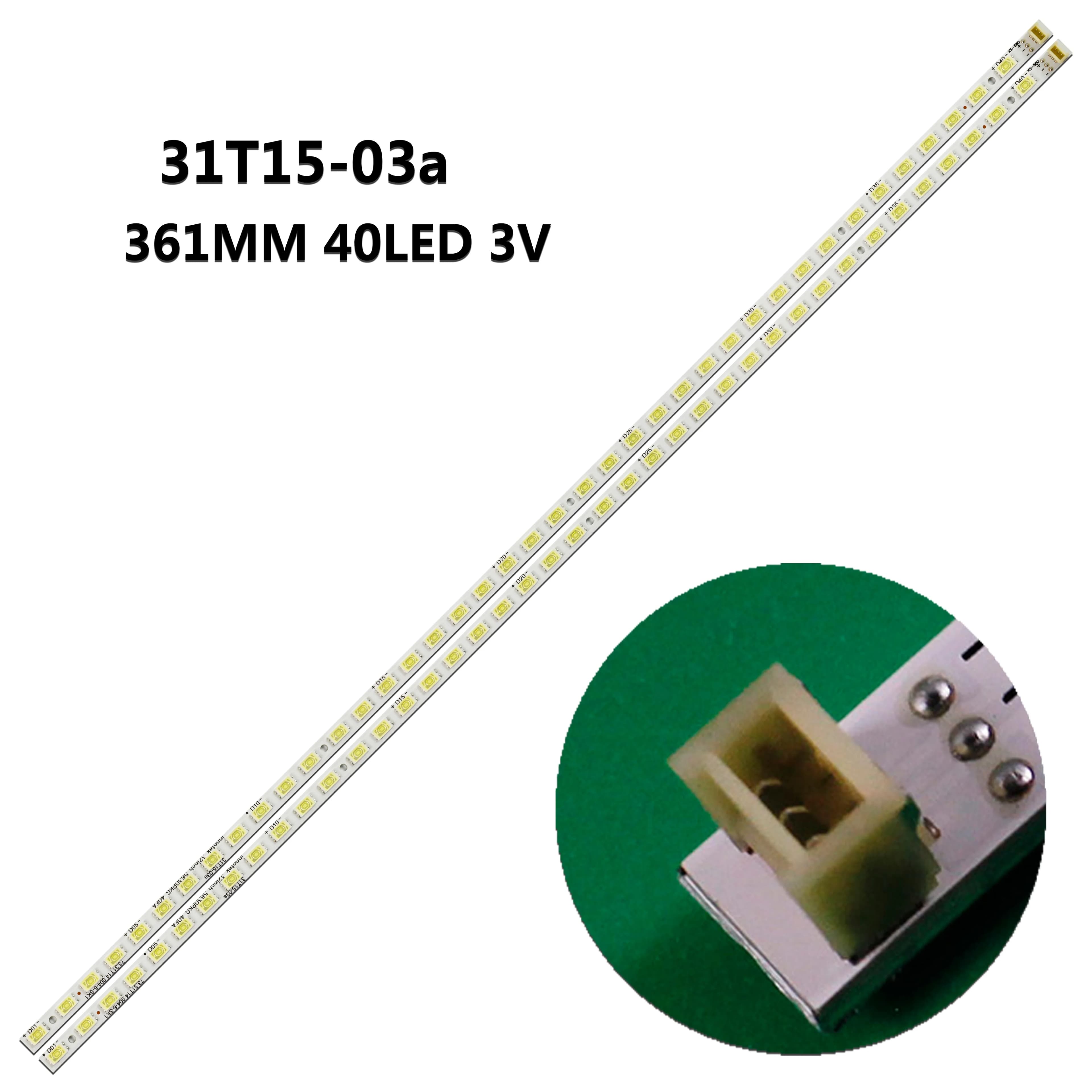 LED Strip for 32 POLLICs 5630PKG 40EA 32LV2540 32LV370S 32LV3700 32LV2500 32LV369C 32LV3400 32LW5500 32lv2500g 32LV3551 32LV3500