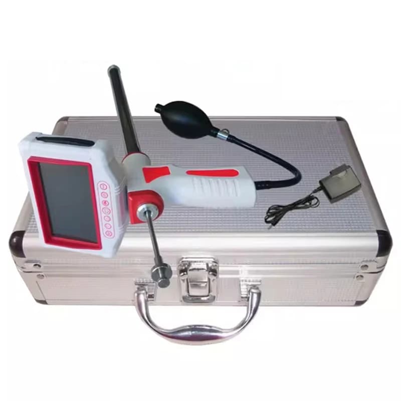 Pistola Portatile per Inseminazione Artificiale Bovini (con Telecamera) – Attrezzatura per Inseminazione Artificiale con Vibrazione e Riscaldamento