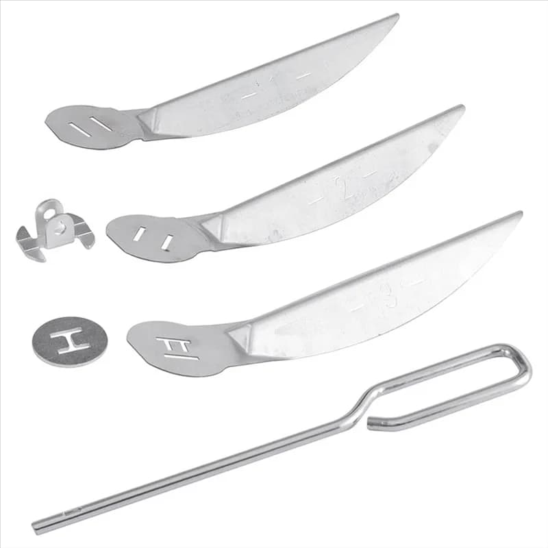 Kit sistema di pulizia one-touch per griglie da 18-1/2 pollici, per parti di ricambio per griglie a carbone/griglie per bollitura Weber 7443 90719