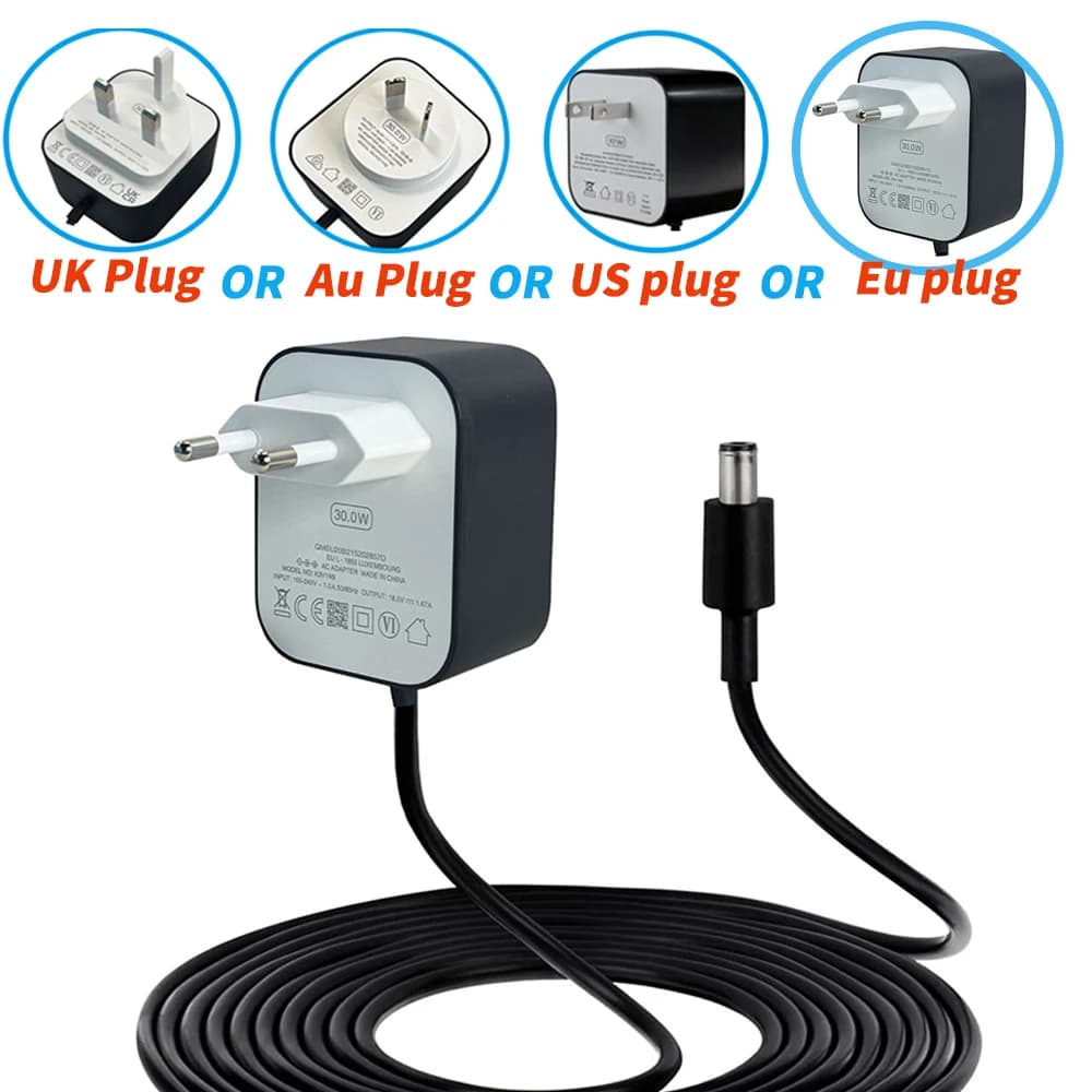 30W Power adapter for Amazon Echo Show 8 Echo Show 15 Echo Show 10(3rd Gen.) Echo 3rd and Echo 4th Charger Power Cable 18V 1.67A
