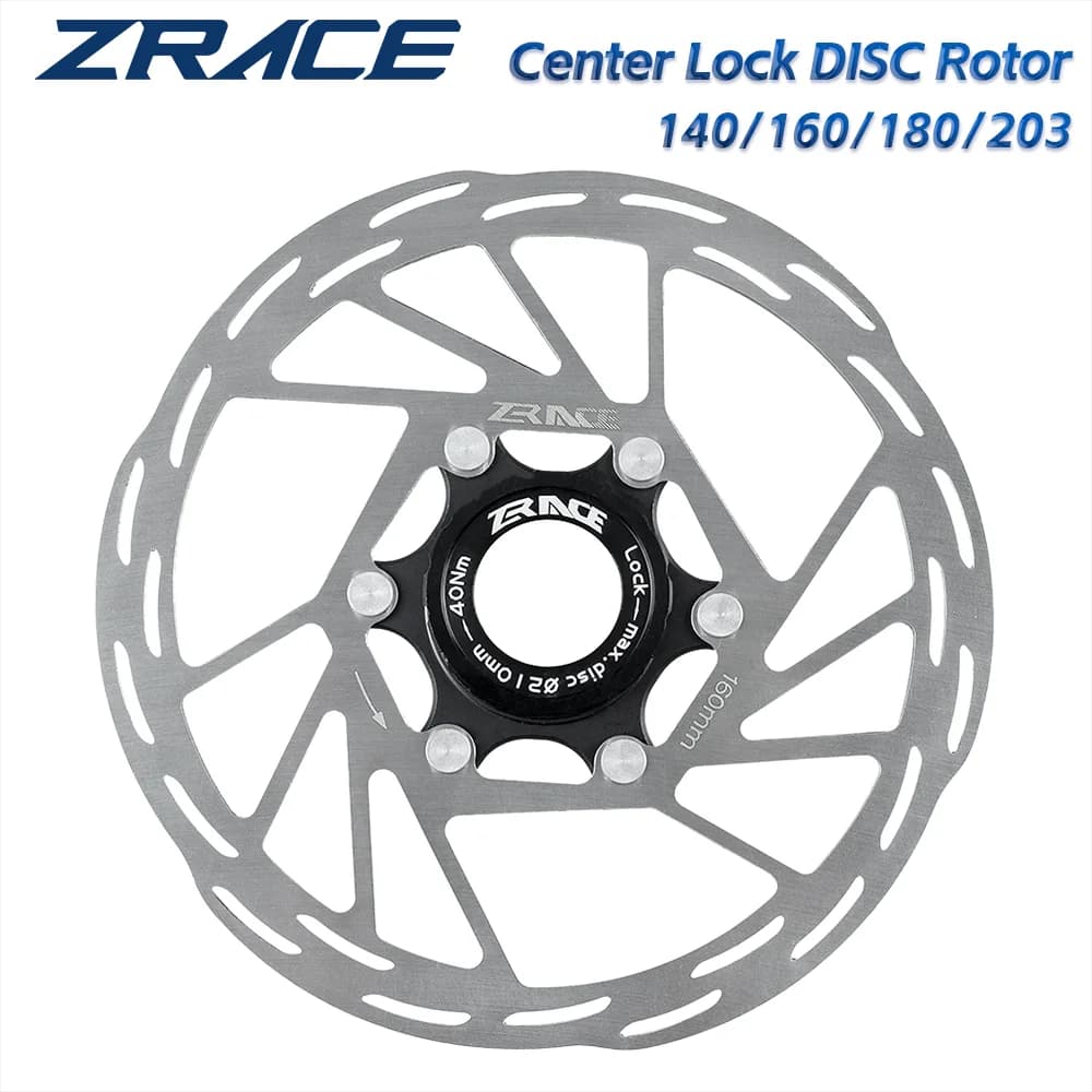 ZRACE Z1 Center Lock Disc Rotore rotore del freno della bici Forte dissipazione del calore rotore galleggiante 140mm 160mm 180mm MTB / Freno a disco da strada