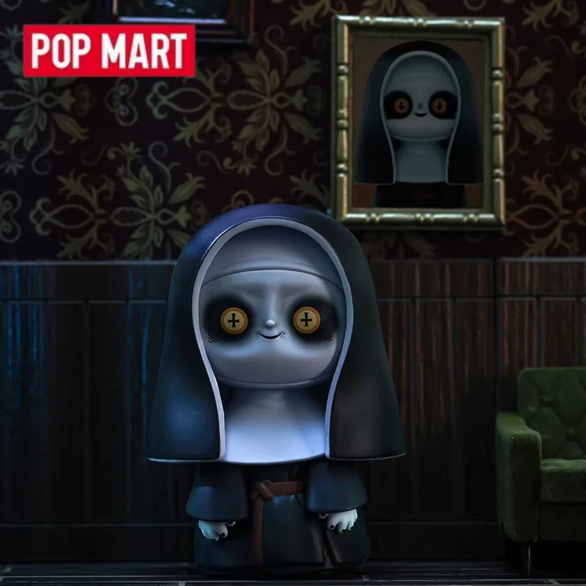 POP MART Warner Bros. The Conjuring Universe Series Blind Box Toys Kawaii Anime Action Figure Sorpresa Genuino Mistero originale