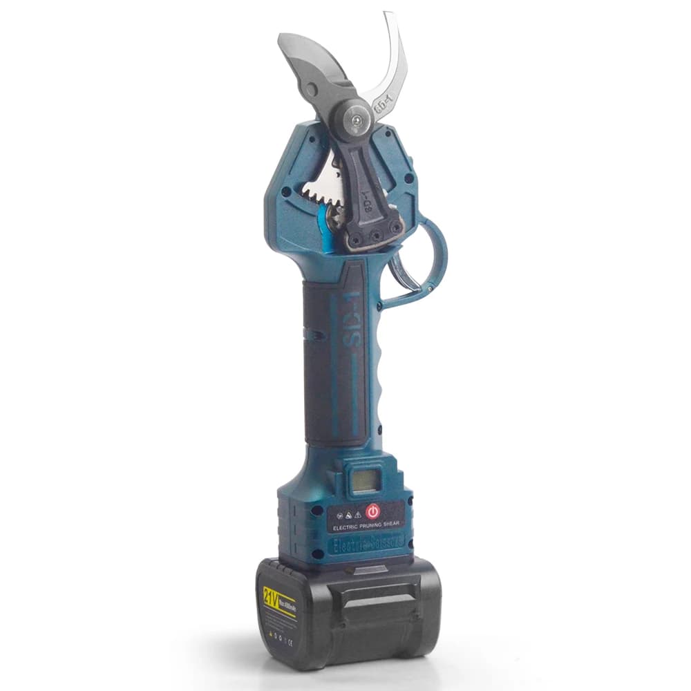 Electric Scissors for Brushless Powering, Cutting Diameter 40mm (1.6 Inches), Wire-free and portable with 21V Battery for Gardening and Powering Trees