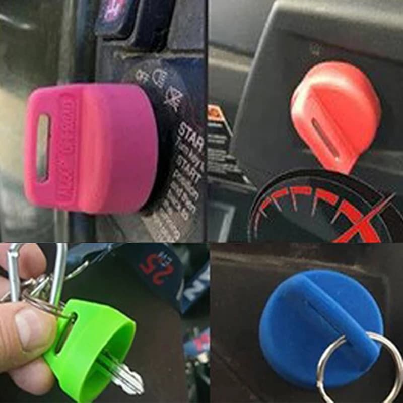 ATV rubber key cover compatible with Polaris Sportsman Scrambler Black Trail Boss for Can-Am Outlander MAX