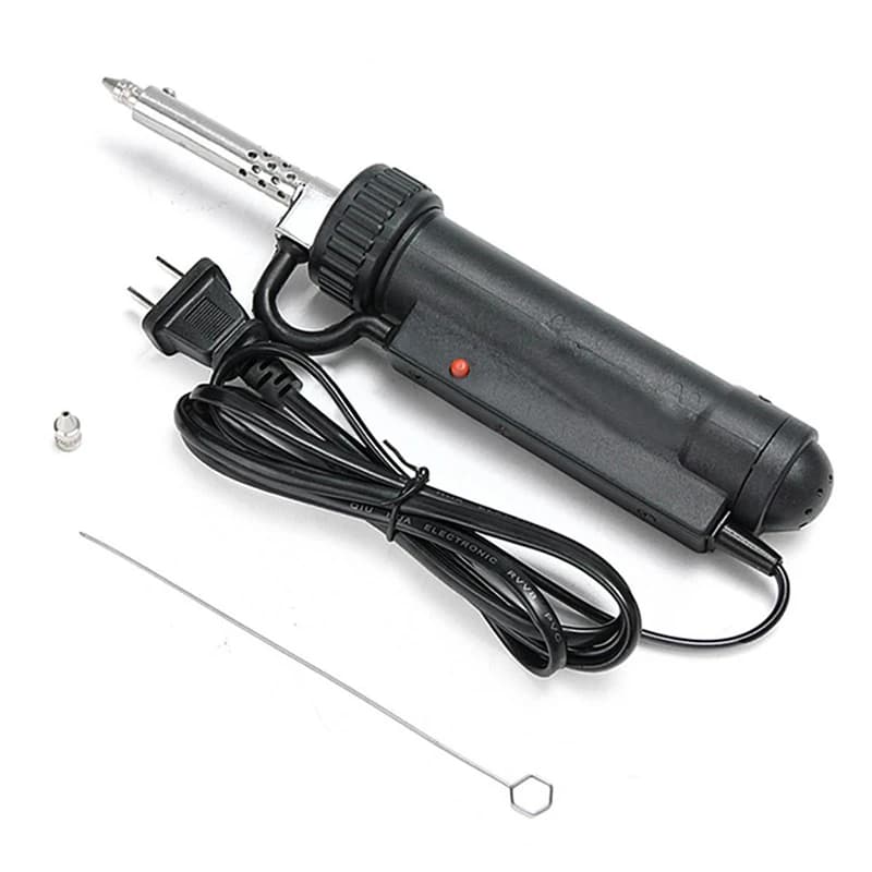 Dispositivo di aspirazione automatico di stagno Pistola per saldatura elettrica Riscaldamento elettrico Pompa di aspirazione di stagno Adt-03 06 Rimuovi utensili elettronici di stagno