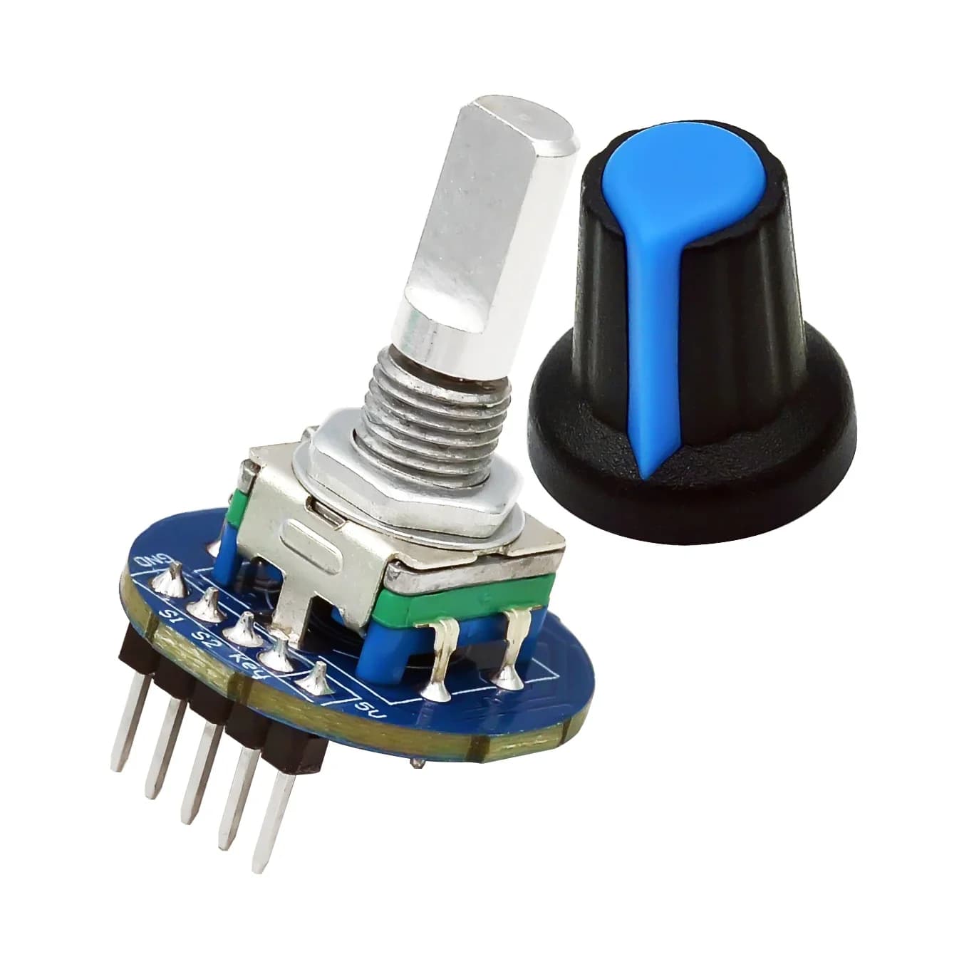 Rotary encoder module Development sensor brick Carpet rotary potentiometer round audio EC11 for Arduino