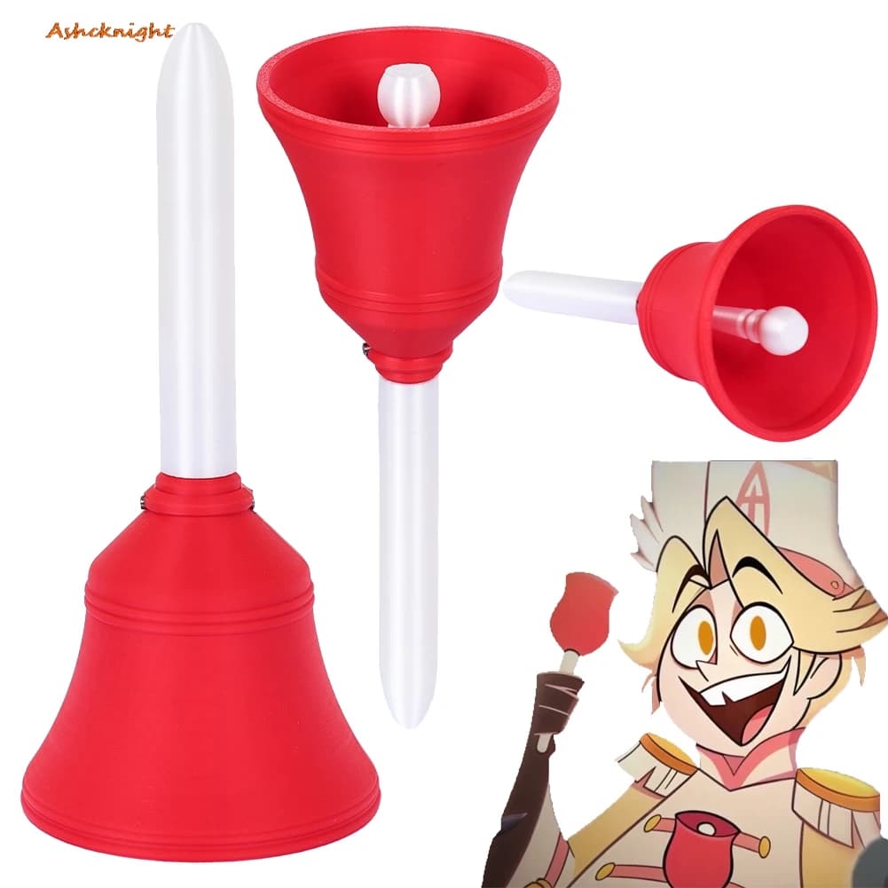 TV Hell Inn Cosplay Abel Red Wind Chime Accessories Costume Halloween Carnival Roleplay For Unisex Outfits Party Disguise Props