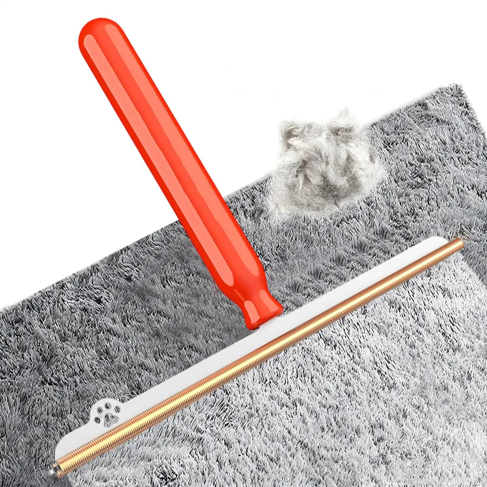 1pc Carpet Rake For Pet Hair Removal handled Reusable Cleaning Tool Carpet Scraper Broom For Home Apartment Dorm Furniture Floor