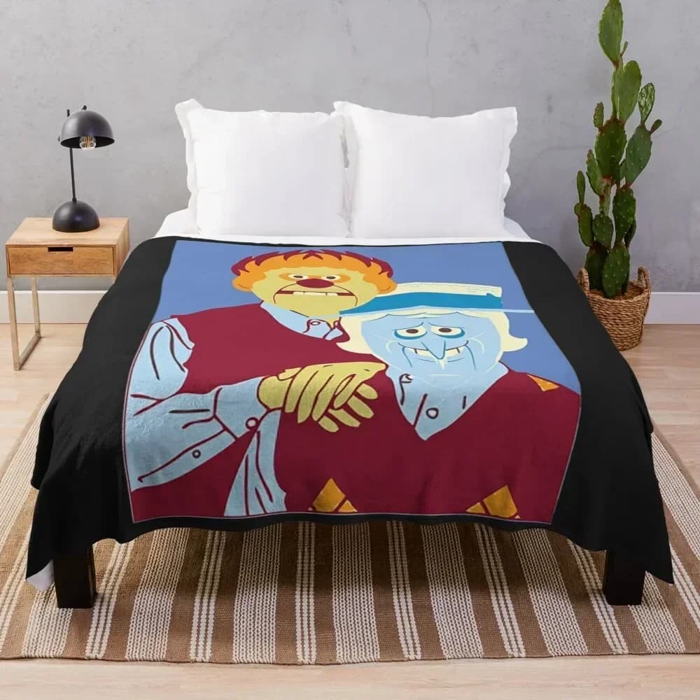 T-shirt Snow Miser, coperta morbida e resistente con stampa dei fratelli Snow e Heat Miser, ideale per l'uso quotidiano.