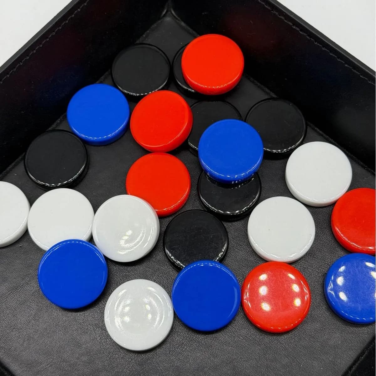 20 pz/set nuovo backgammon chip vuoti lucidi monete pedone pezzi degli scacchi accessori