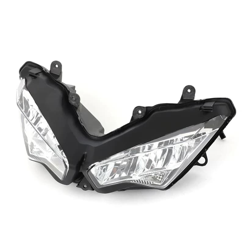 Faro del motociclo Faro Testa Della Lampada Della Luce Alloggiamento Testa ligh Per Kawasaki Ninja 400 650 2018-2023 2024 ZX6R ZX-6 636 ZX250