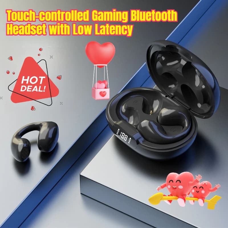 New Bluetooth headset for touch-controlled TWS wireless stereo with low latency BH21 clip