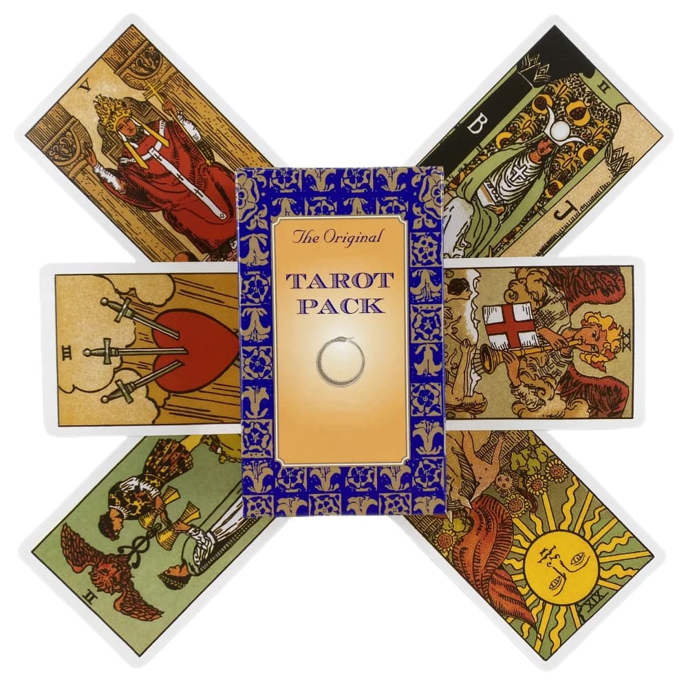 Nuove carte dei tarocchi Sketch Rider, mazzo di divinazione, versione inglese, gioco da tavolo Oracle per feste
