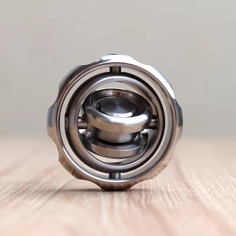 Giroscopio Meccanico EDC 3D in Metallo, Rotazione e Bilanciamento, Tecnologia Avanzata, Fidget Spinner Antistress, Giocattolo da Scrivania