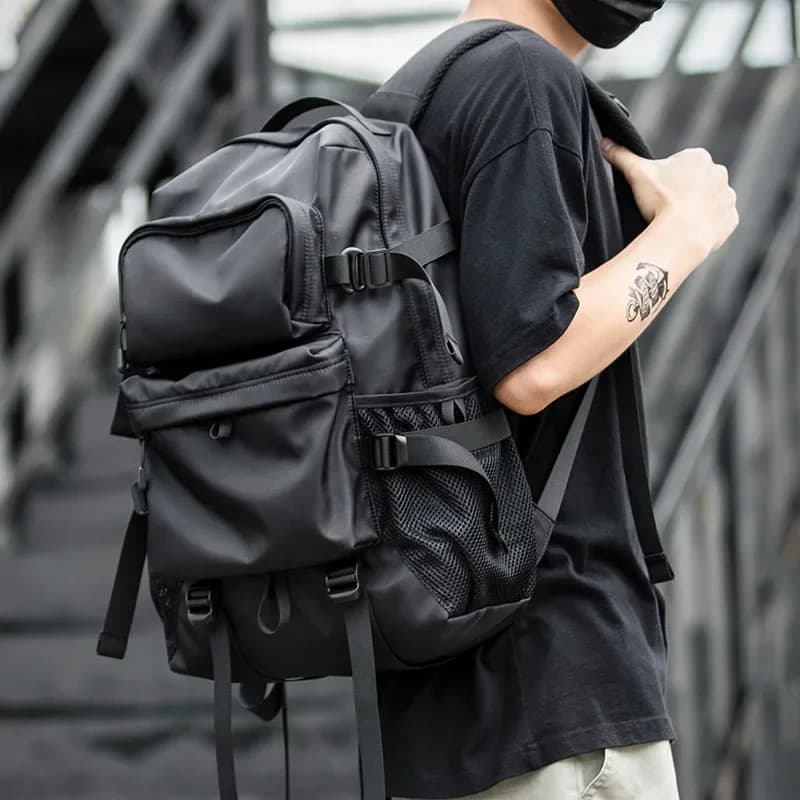 Nuovo zaino da uomo di tendenza giapponese Zaino da viaggio antifurto maschile Borsa per studenti universitari Borsa per computer di marca Zaino per pendolari da uomo
