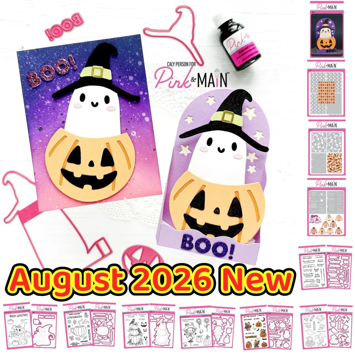 Halloween Autumn Cat Pumpkin Ghost Metal Cutting Dies Clear Stamps Stencil For DIY Decorating Scrapbook Paper August 2026 New