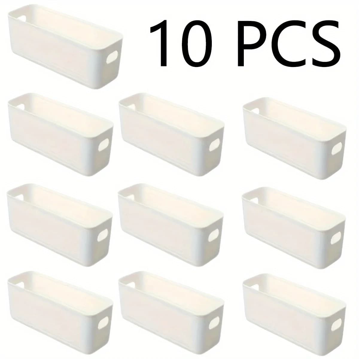 10 pcs multifunctional storage box, durable, large capacity, underwear storage box, suitable for storing various items