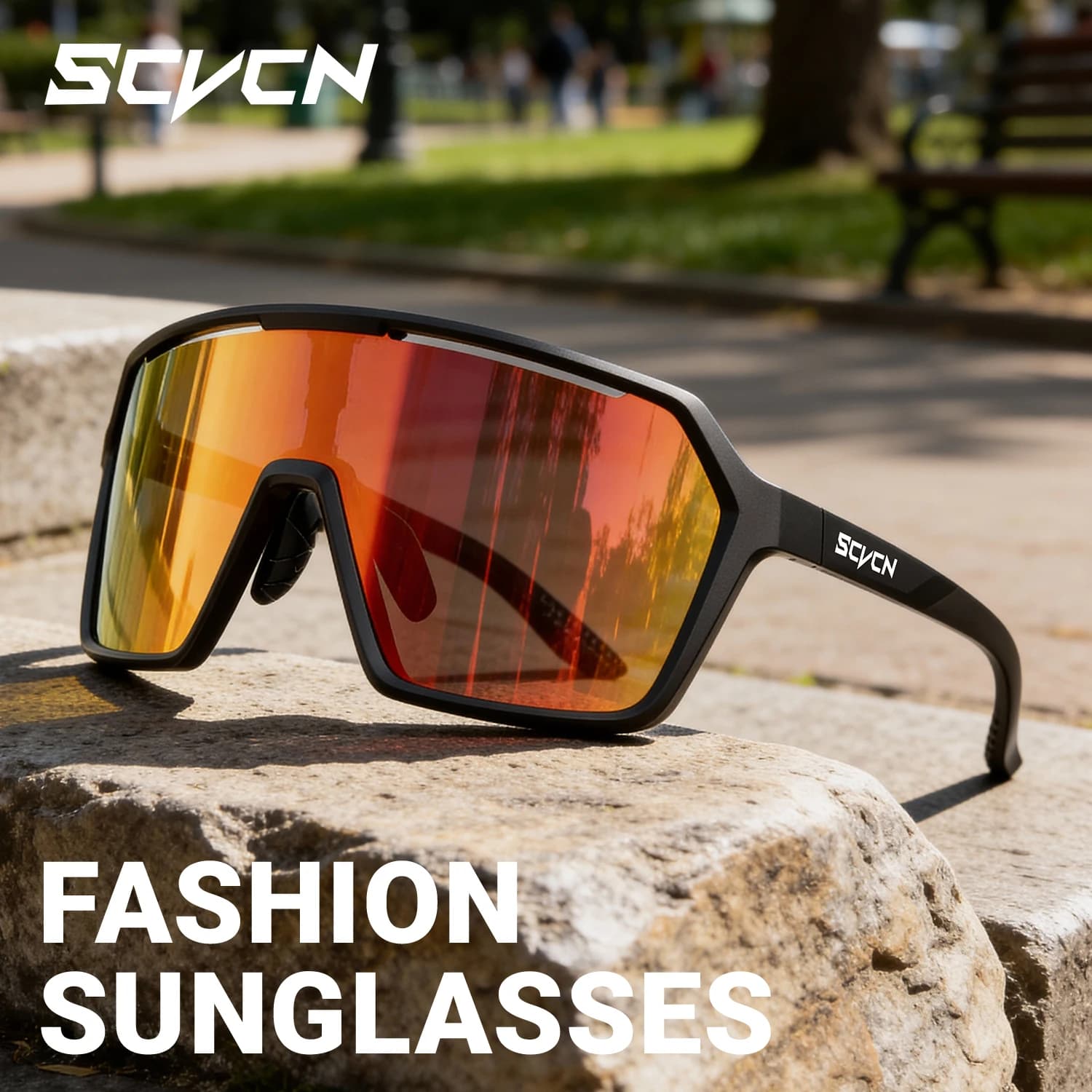 SCVCN Hot Cycling Photochromatic Glasses UV400 MTB Glasses Cycling Glasses for Outdoor Bike Man Woman Cycling Sunglasses