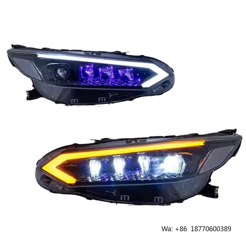 Car Headlamp Lights Modified Led Daytime Running Lights for Sentra Sylphy 2020-2022