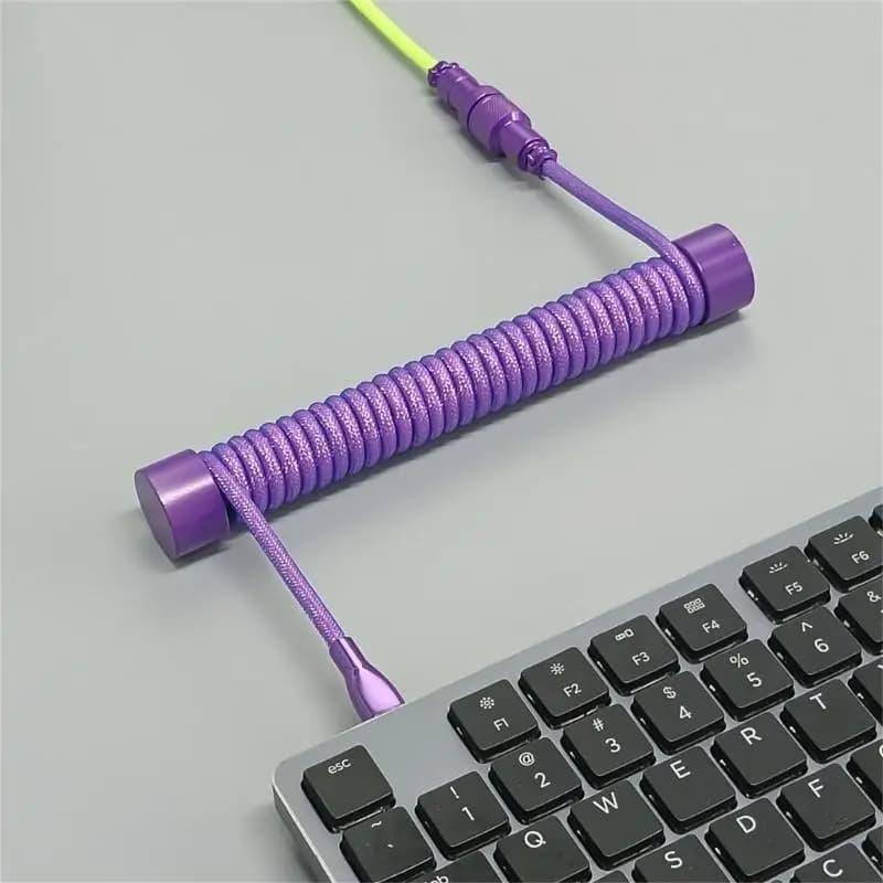 652F Reel Cable Connettore aviatore per gestione dei cavi della tastiera a spirale