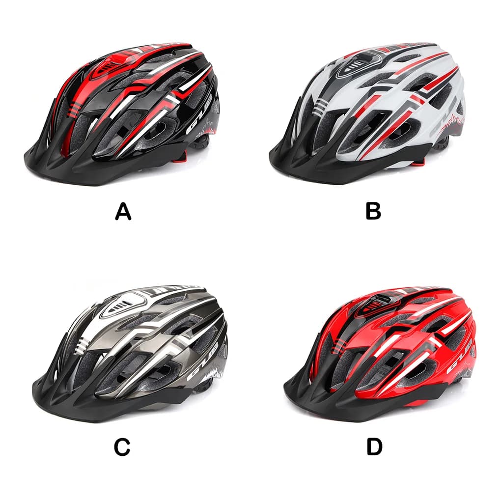 Men's Bicycle Helmet Rear Equestrian Helmet Lightweight Motorcycle Sport Titanium White